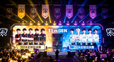 电竞赛事 T1 vs GEN 比赛现场